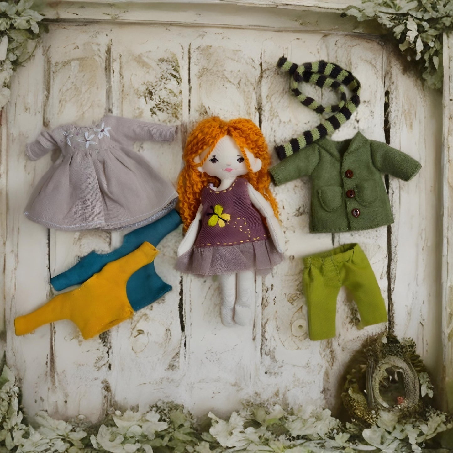 Mini Rag Doll Sewing Pattern