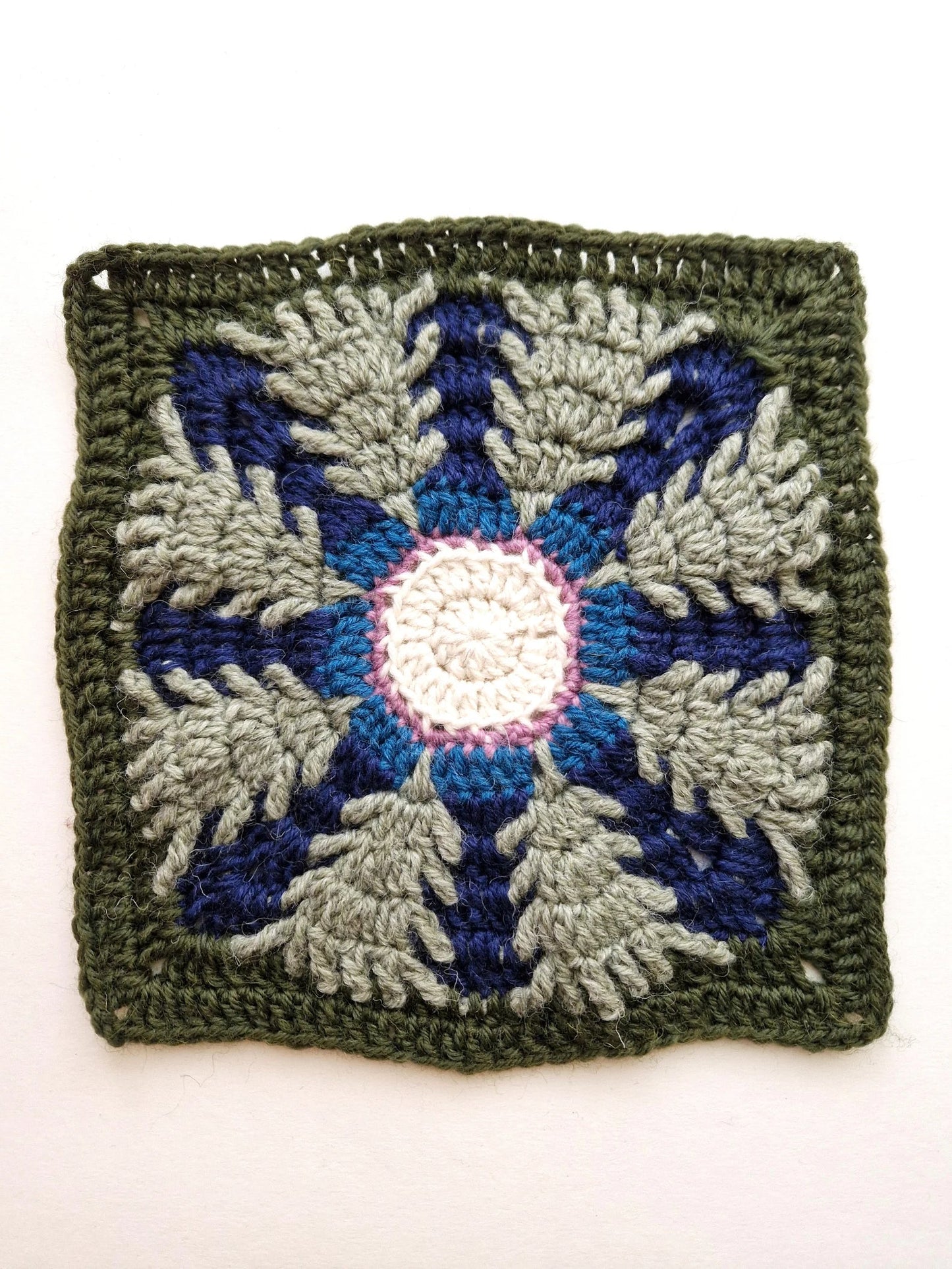 Moonlit Forest Granny Square Crochet Pattern