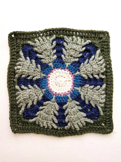 Moonlit Forest Granny Square Crochet Pattern