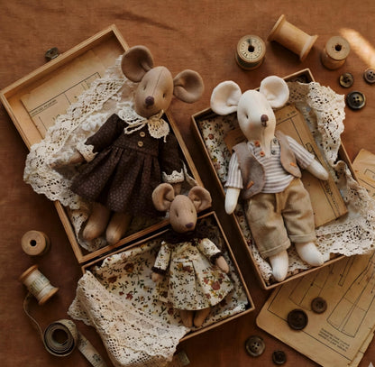 Mouse Family Sewing Pattern Set PDF Sewing Pattern