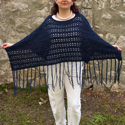 Mobius Poncho Crochet Pattern