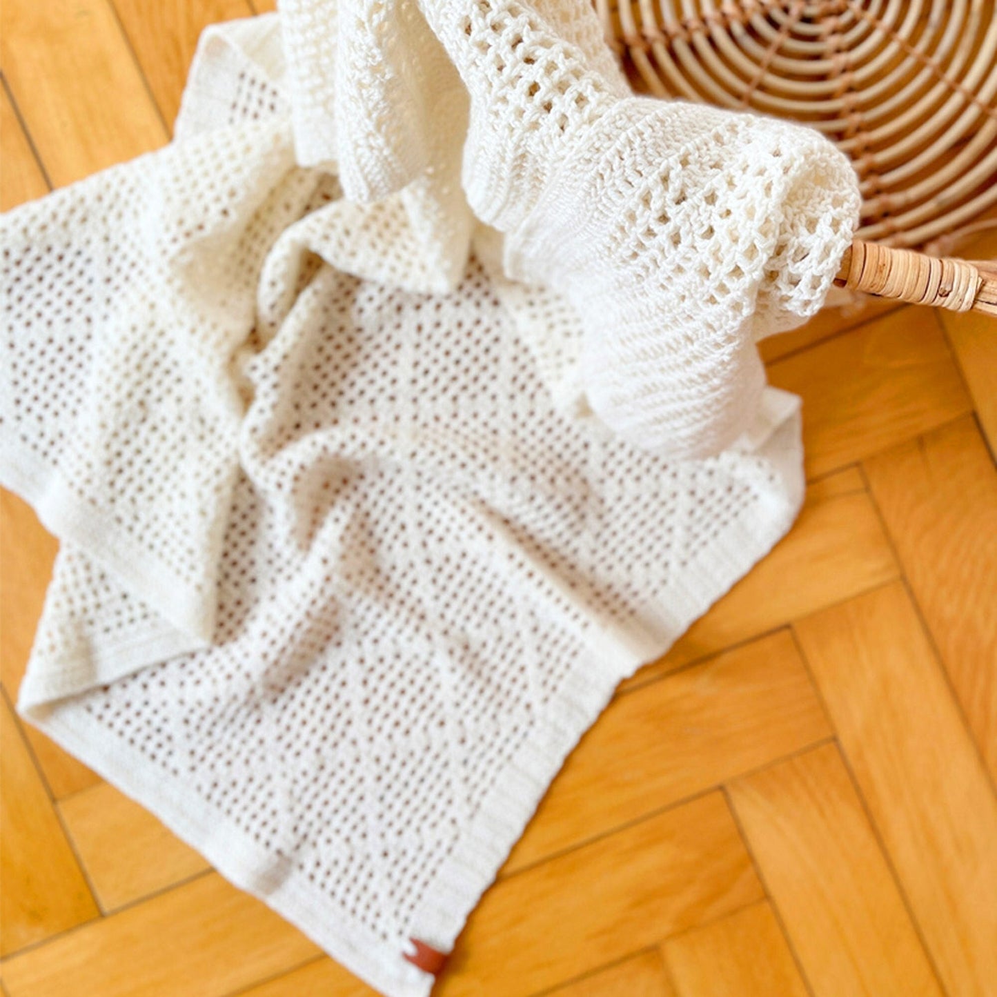 Nursery Baby Throw Blanket Crochet Pattern