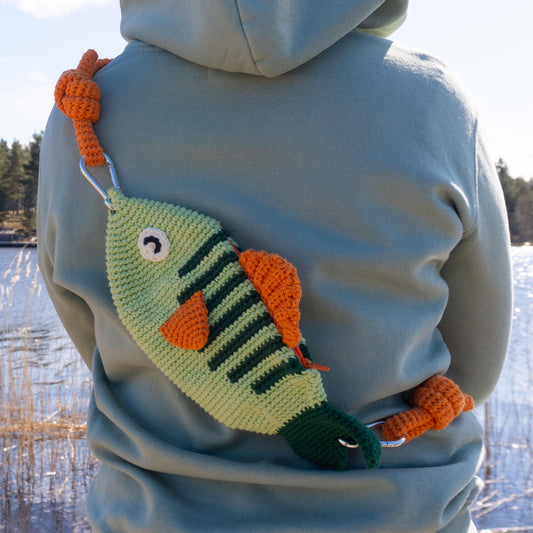 Perch Fish Cross Body Bag Crochet Pattern
