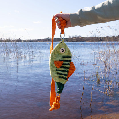 Perch Fish Cross Body Bag Crochet Pattern