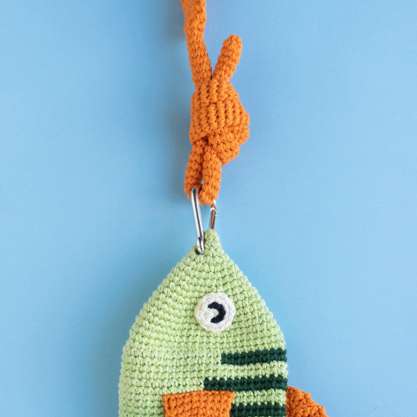 Perch Fish Cross Body Bag Crochet Pattern