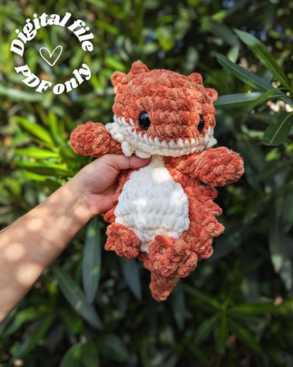Pogon The Bearded Dragon Crochet Pattern
