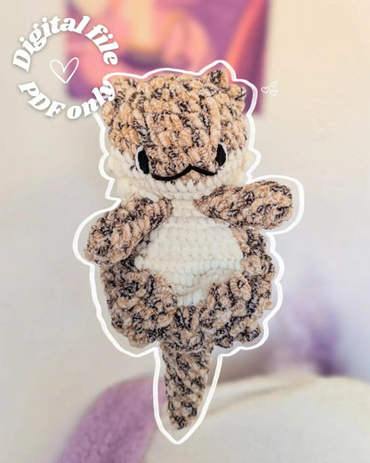 Pogon The Bearded Dragon Crochet Pattern
