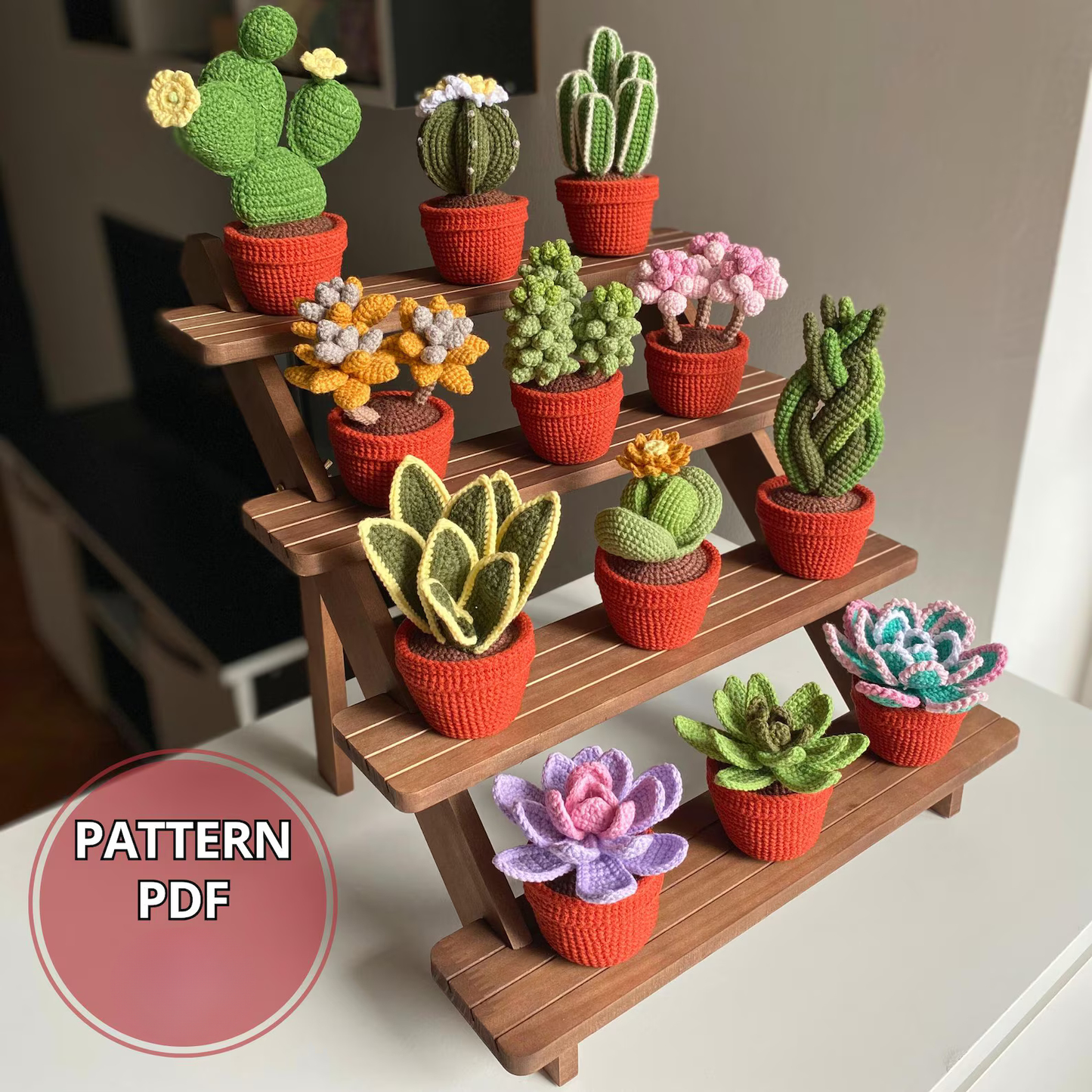 Potted Flowers Crochet Patterns