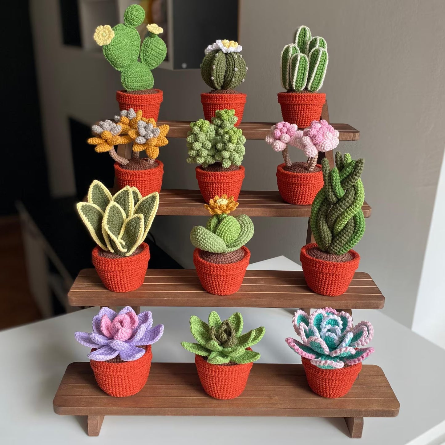 Potted Flowers Crochet Patterns