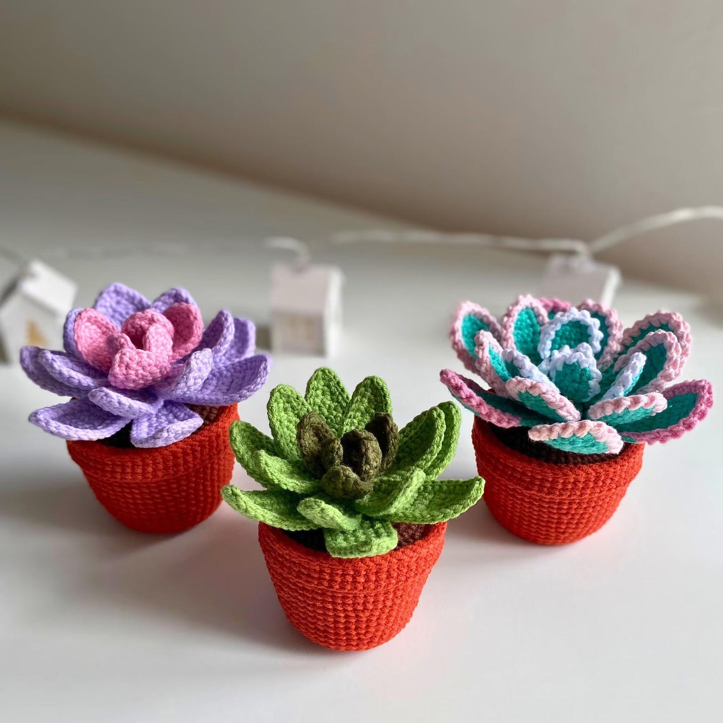 Potted Flowers Crochet Patterns