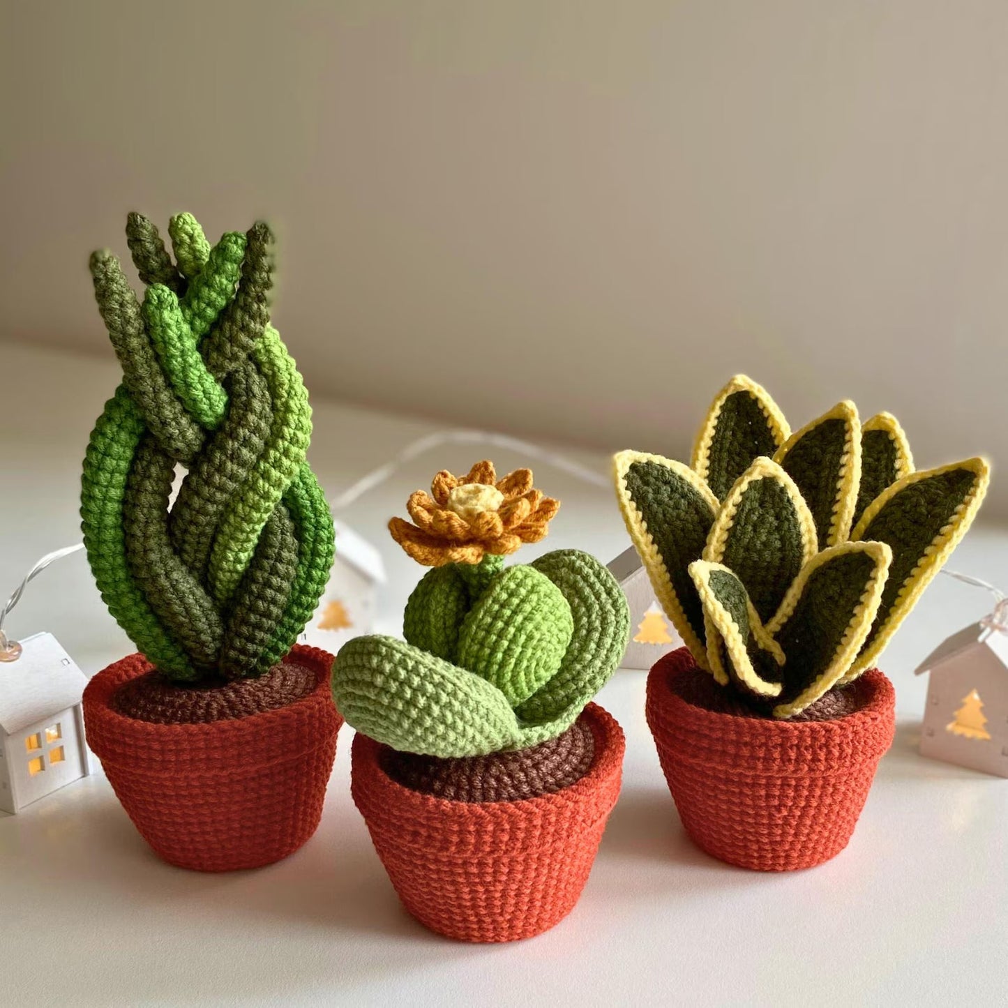 Potted Flowers Crochet Patterns