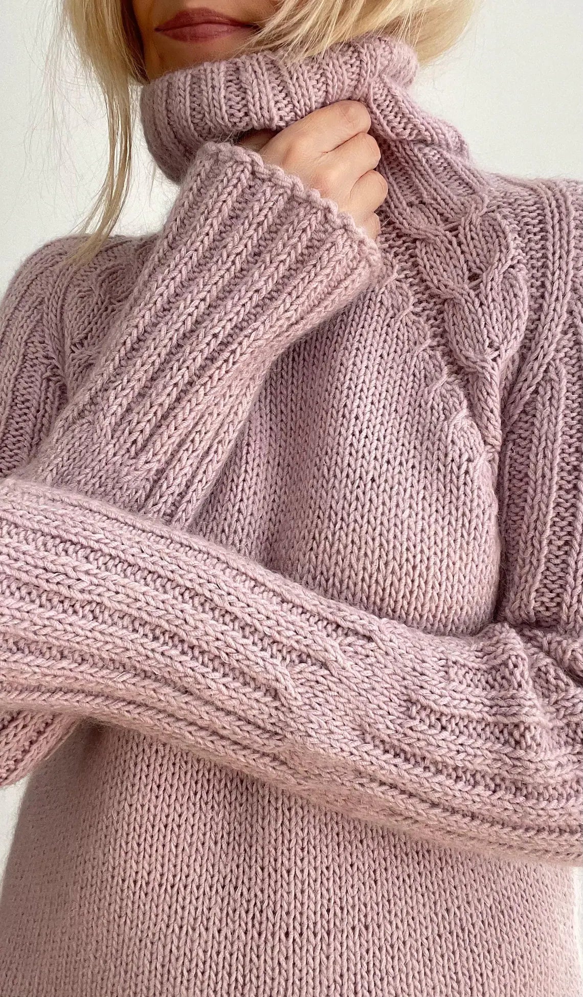 Raglan Sleeve Sweater Knitting Pattern