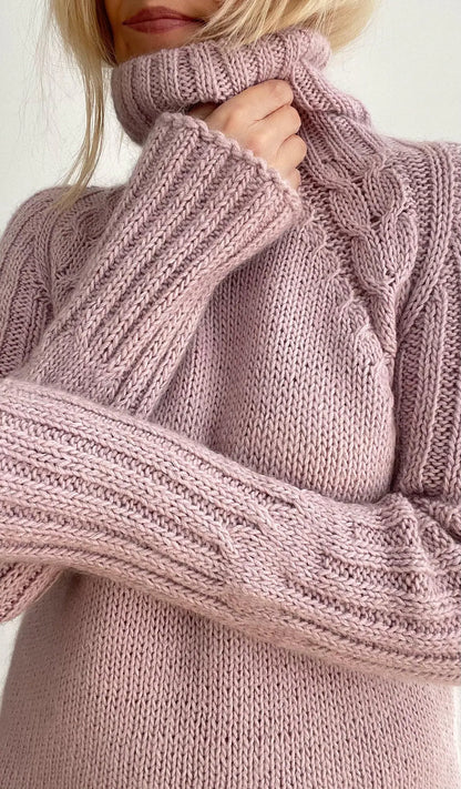 Raglan Sleeve Sweater Knitting Pattern