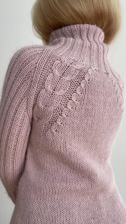Raglan Sleeve Sweater Knitting Pattern