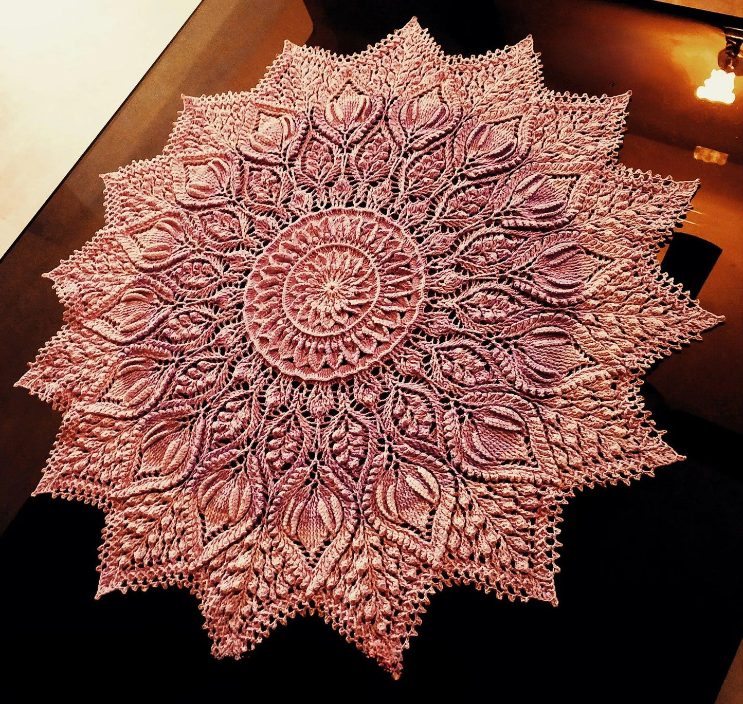 Textured Doily Crochet Pattern