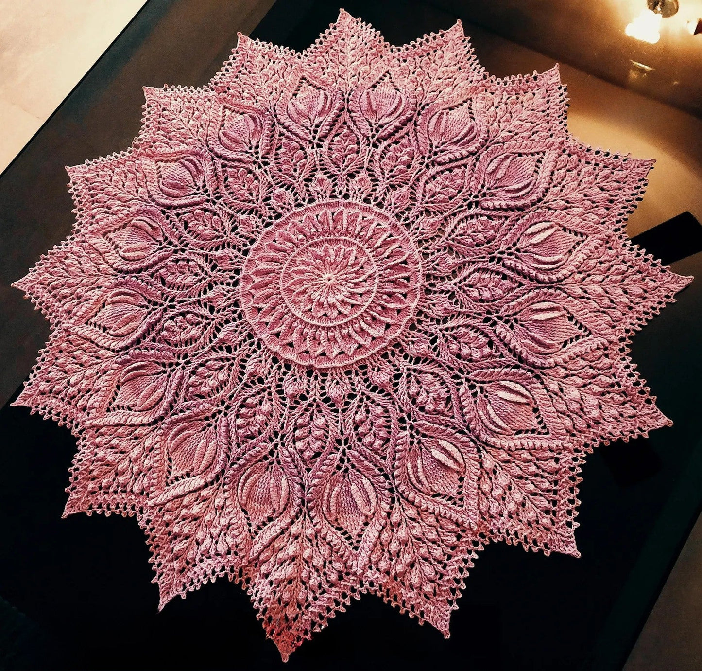 Textured Doily Crochet Pattern