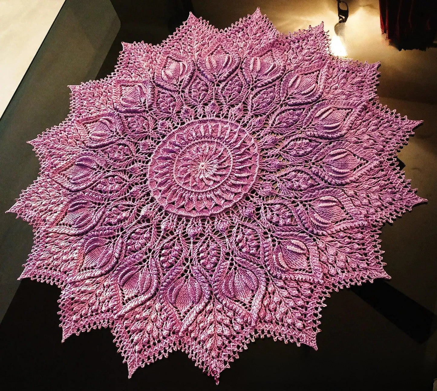 Textured Doily Crochet Pattern