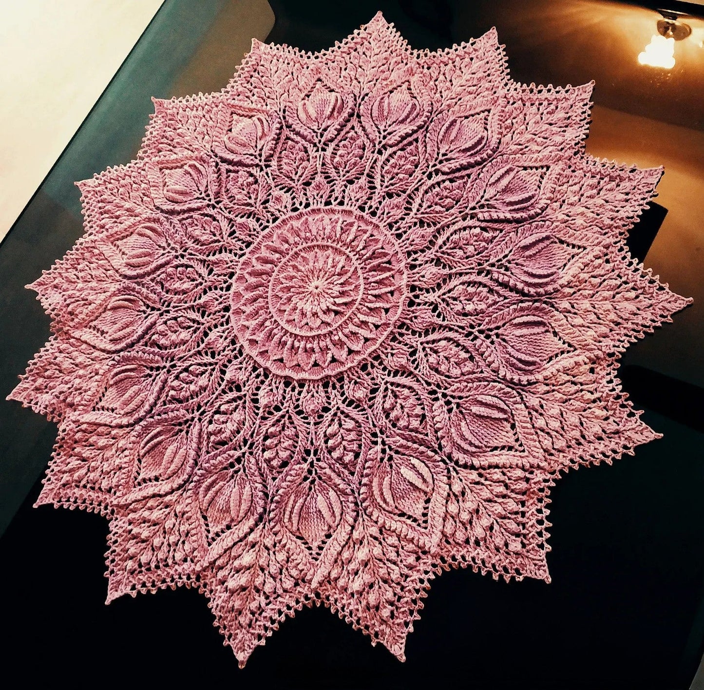 Textured Doily Crochet Pattern