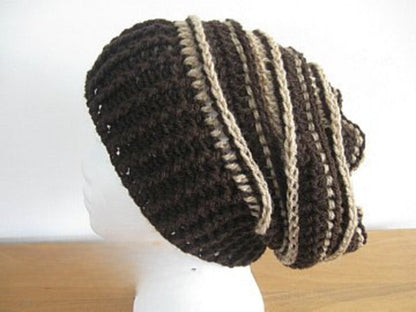 Riptide Slouch Hat Crochet Pattern