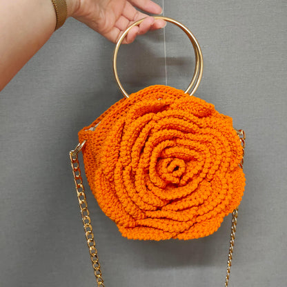 Rose Bag Crochet Pattern