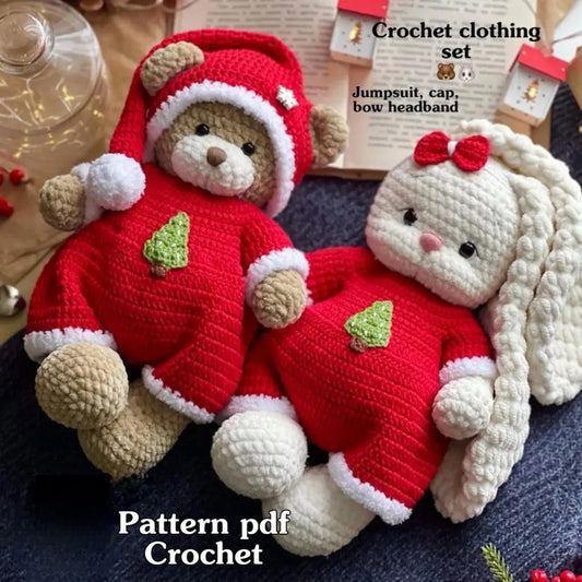 Sweet Bear & Bunny Bundle Crochet Pattern