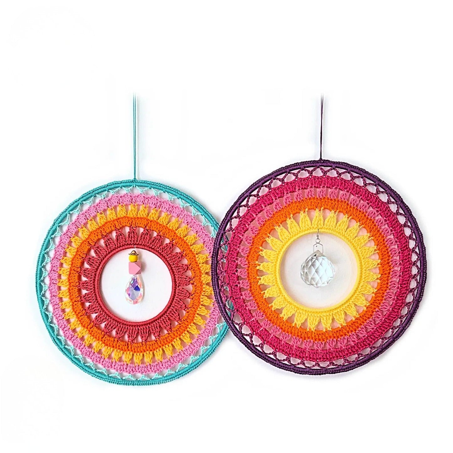Mandala Suncatcher Crochet Pattern