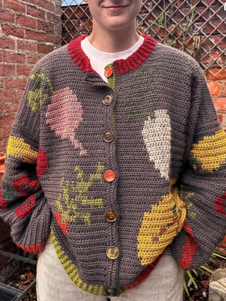 Garden Cardigan Crochet Pattern