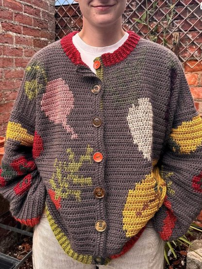 Garden Cardigan Crochet Pattern