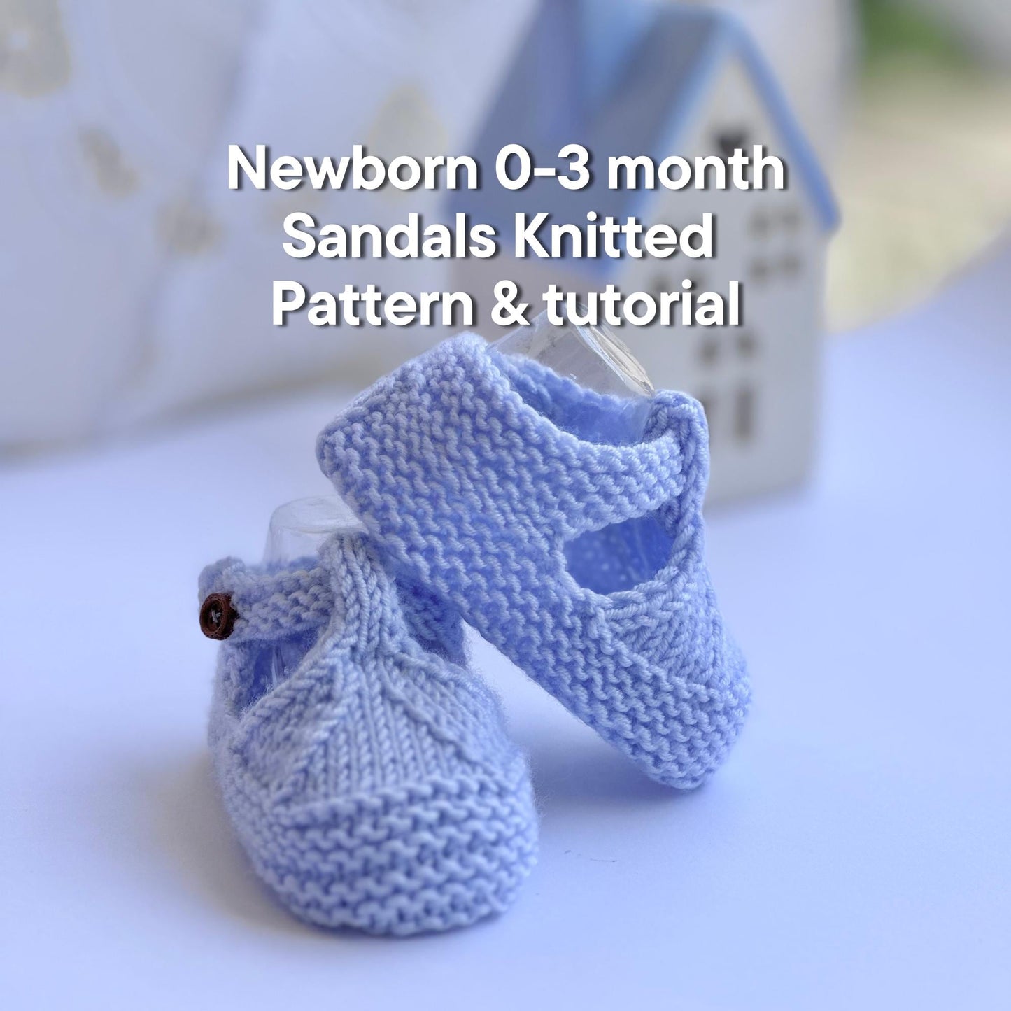 Seamless Baby Booties Knitting Pattern