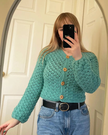 Shelly Made-To-Measure Cardigan Crochet Pattern