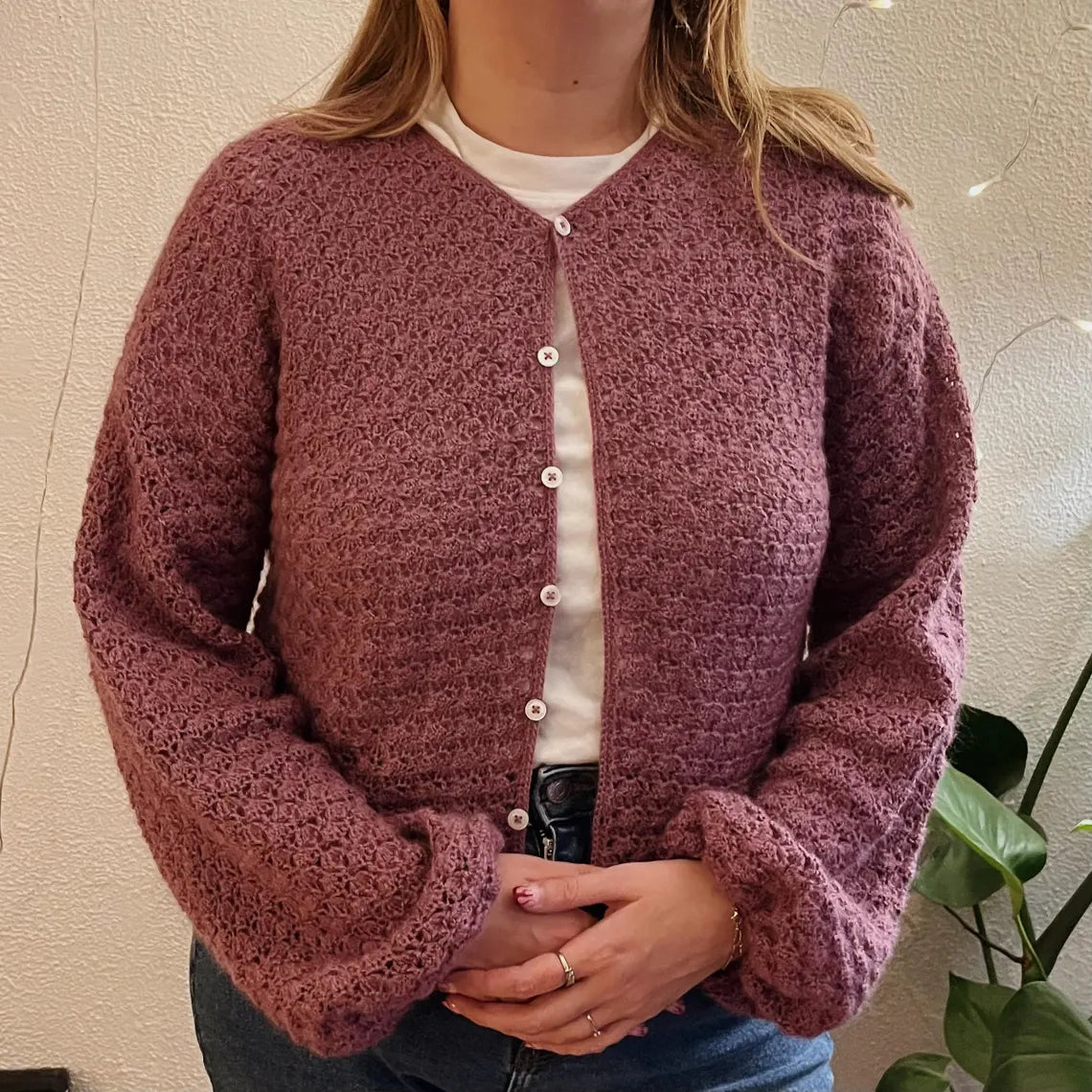 Shelly Made-To-Measure Cardigan Crochet Pattern