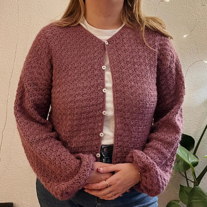 Shelly Made-To-Measure Cardigan Crochet Pattern