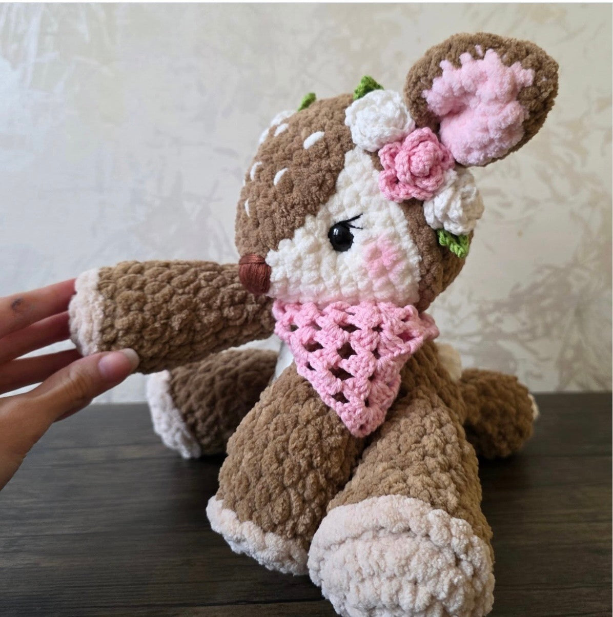 Sitting Deer Crochet Pattern