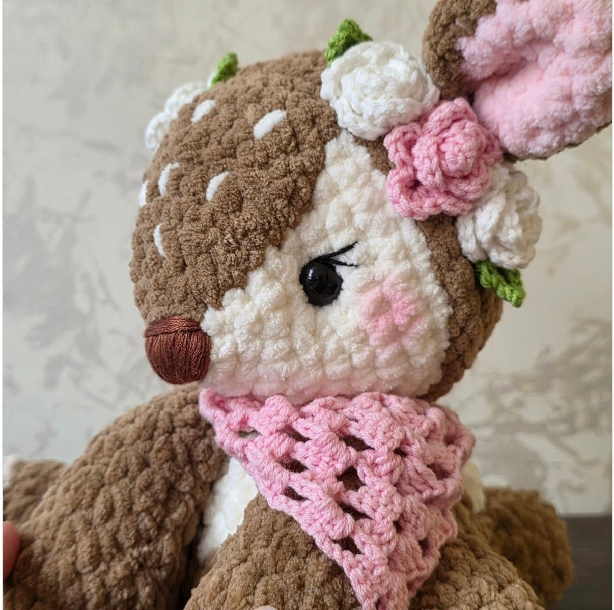 Sitting Deer Crochet Pattern