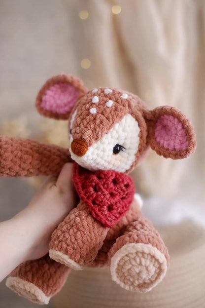 Sitting Deer Crochet Pattern