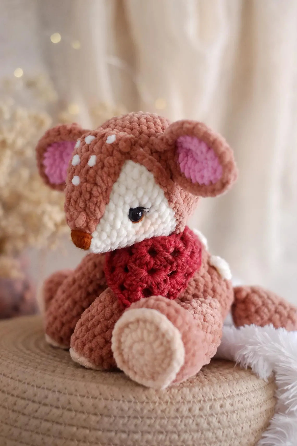Sitting Deer Crochet Pattern