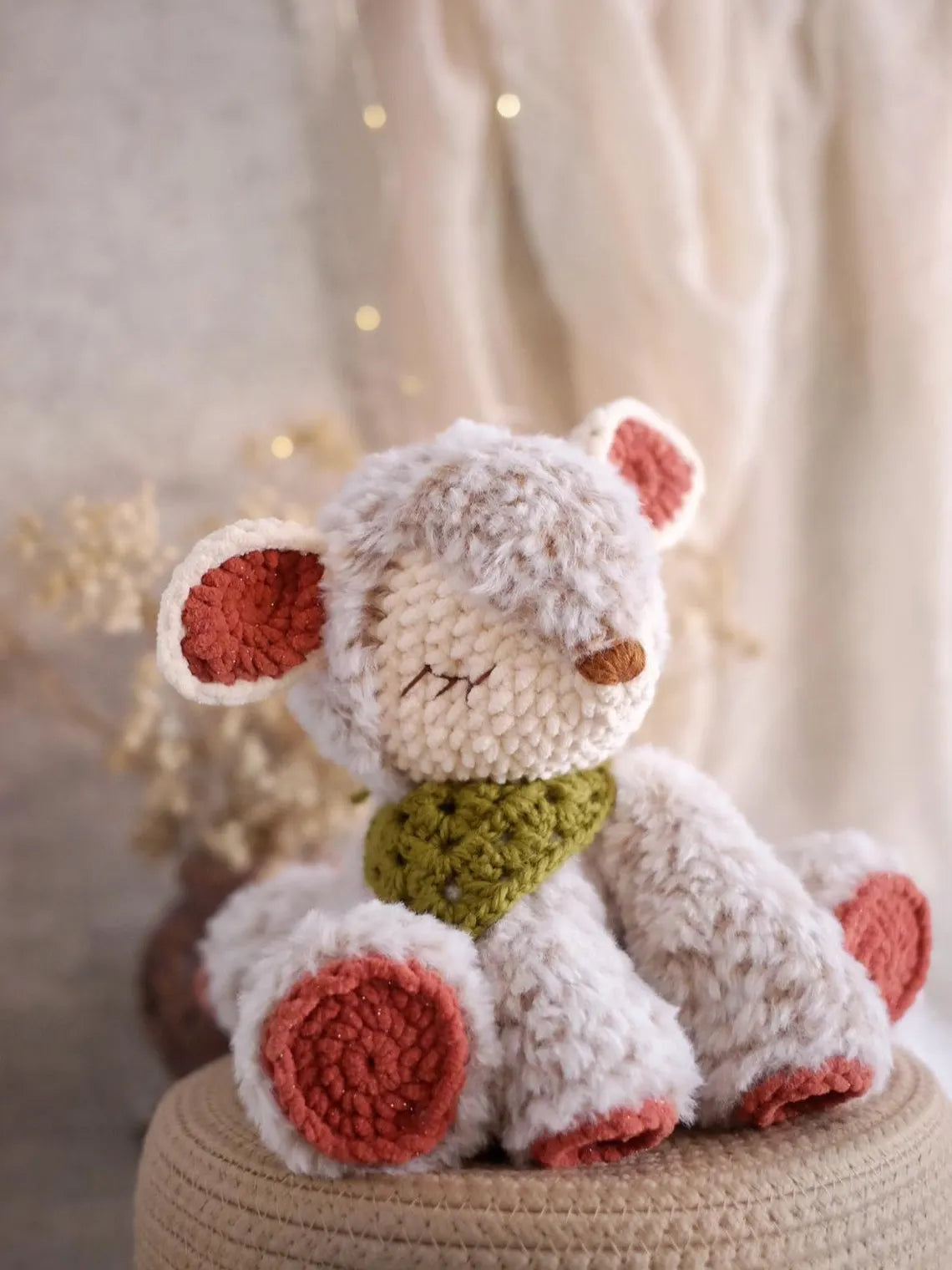 Sitting Deer Crochet Pattern