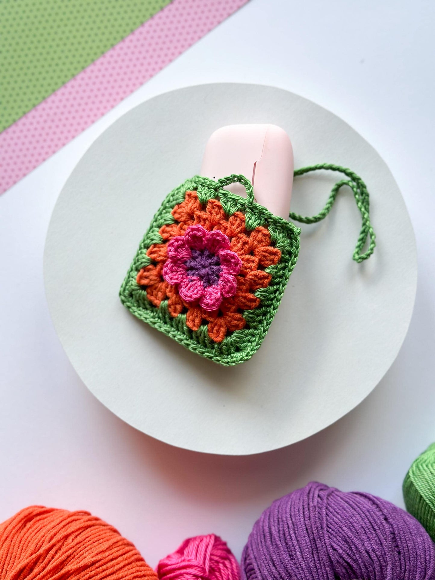 Small Pouch for EarPods Crochet Pattern