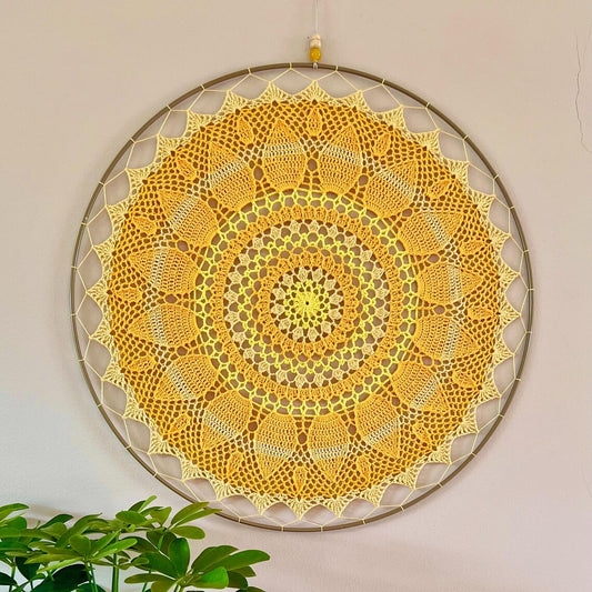 Sunshine Mandala Crochet Pattern
