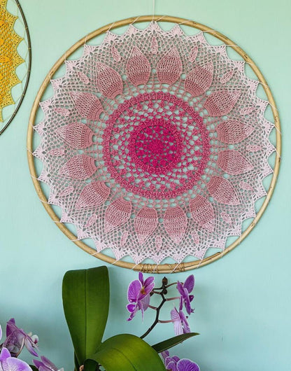 Sunshine Mandala Crochet Pattern