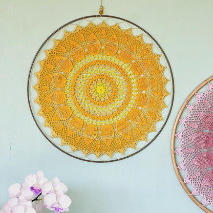 Sunshine Mandala Crochet Pattern