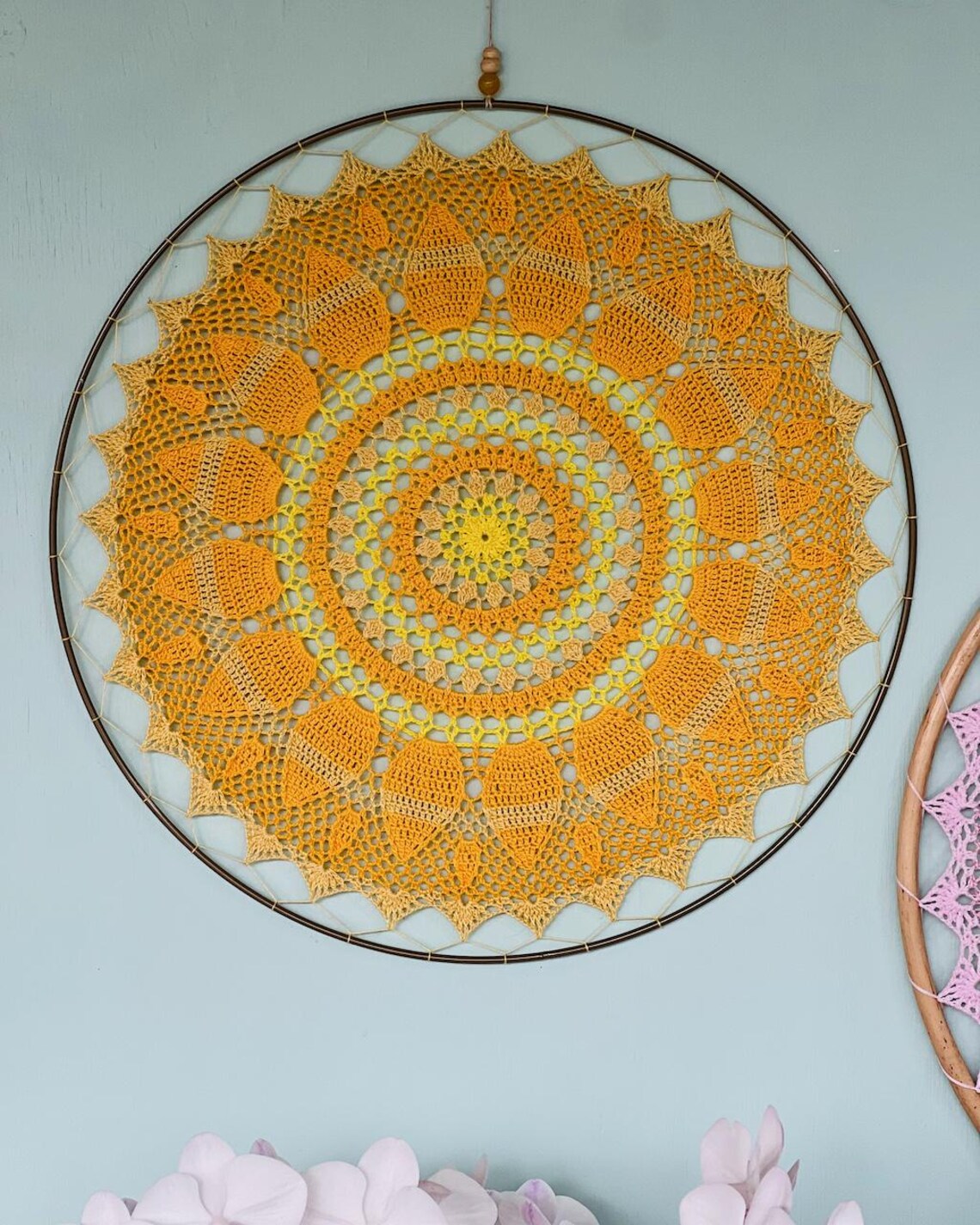 Sunshine Mandala Crochet Pattern