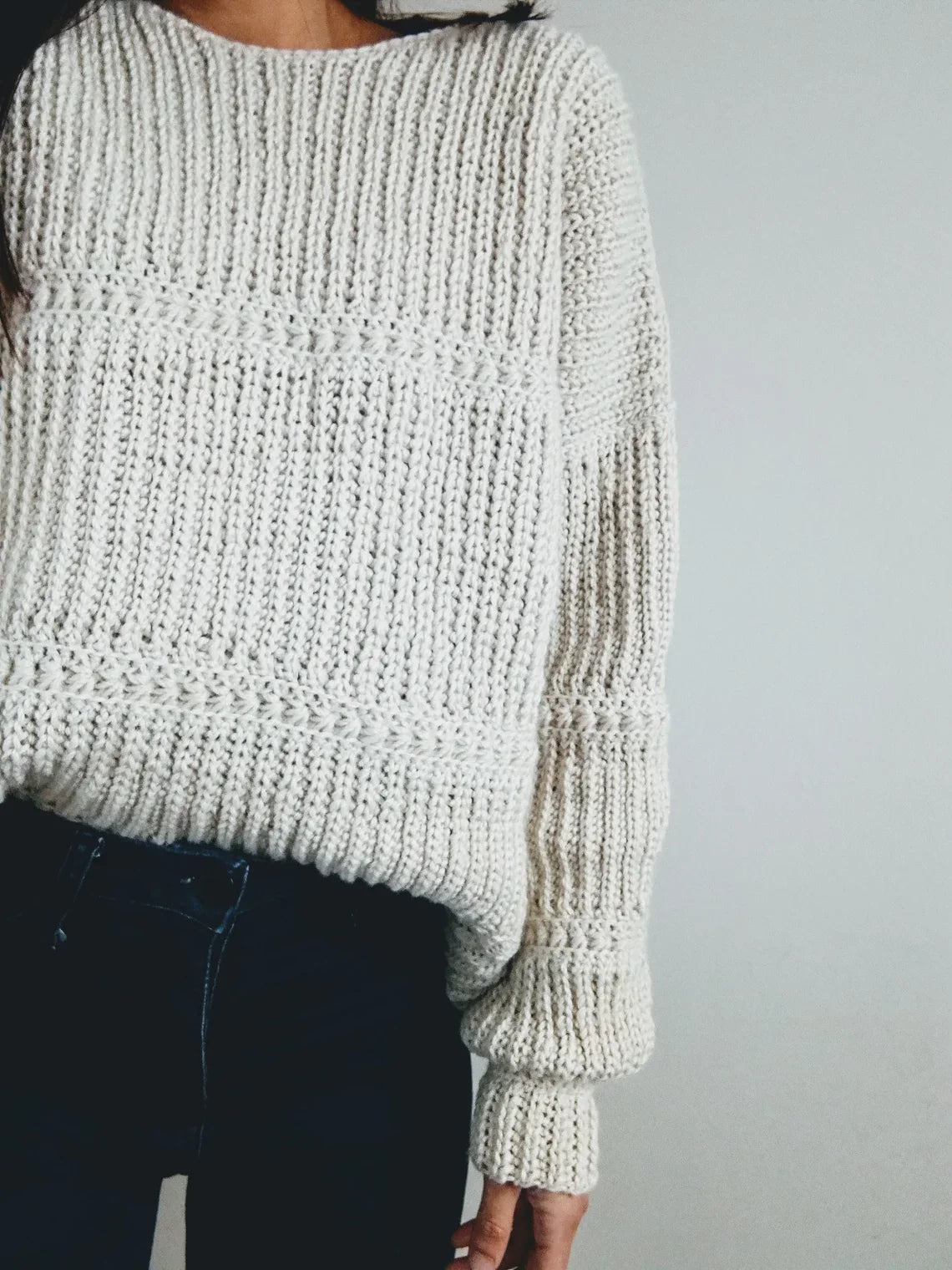 Sweater Cardigan Crochet Pattern