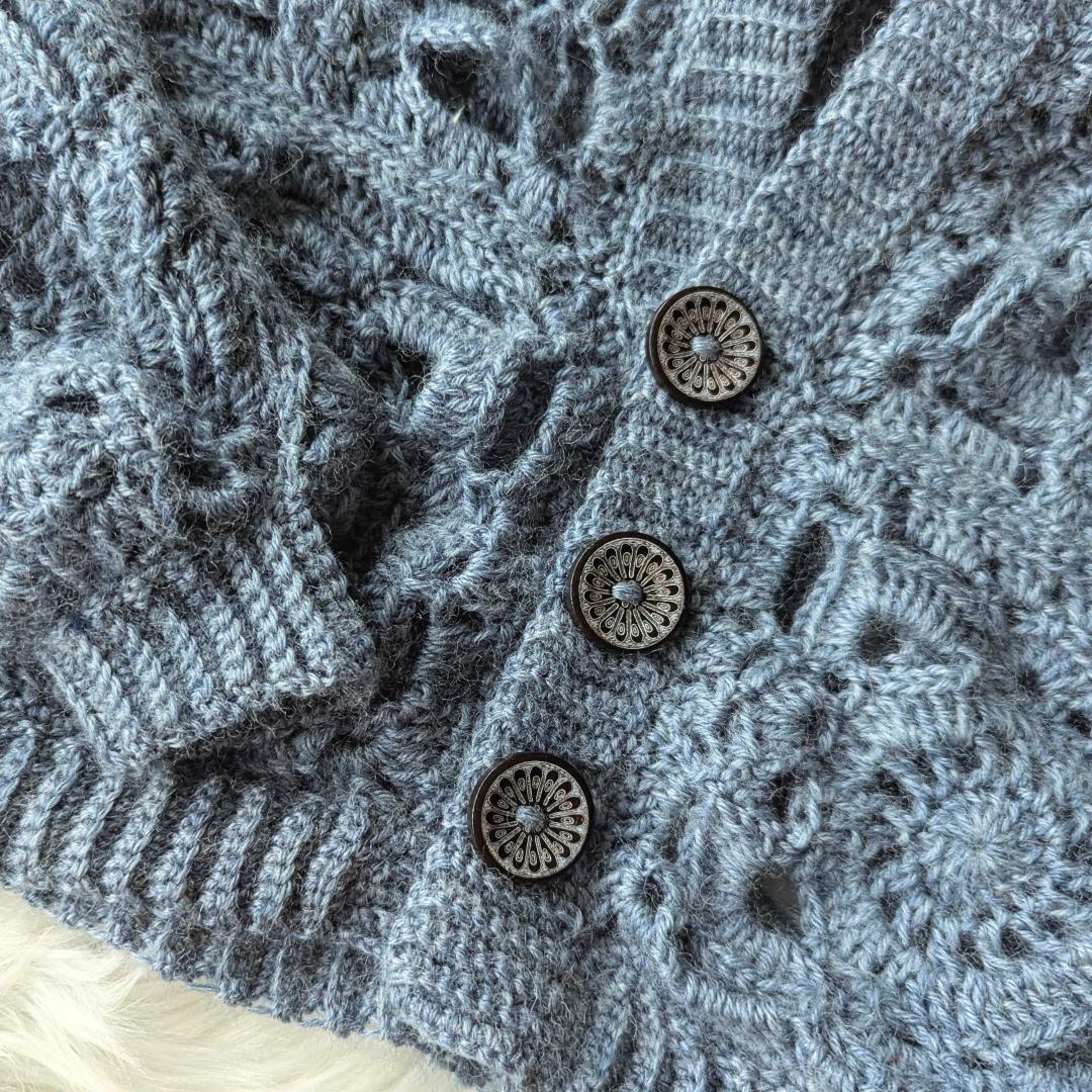 Teresa Granny Square Cardigan Crochet Pattern