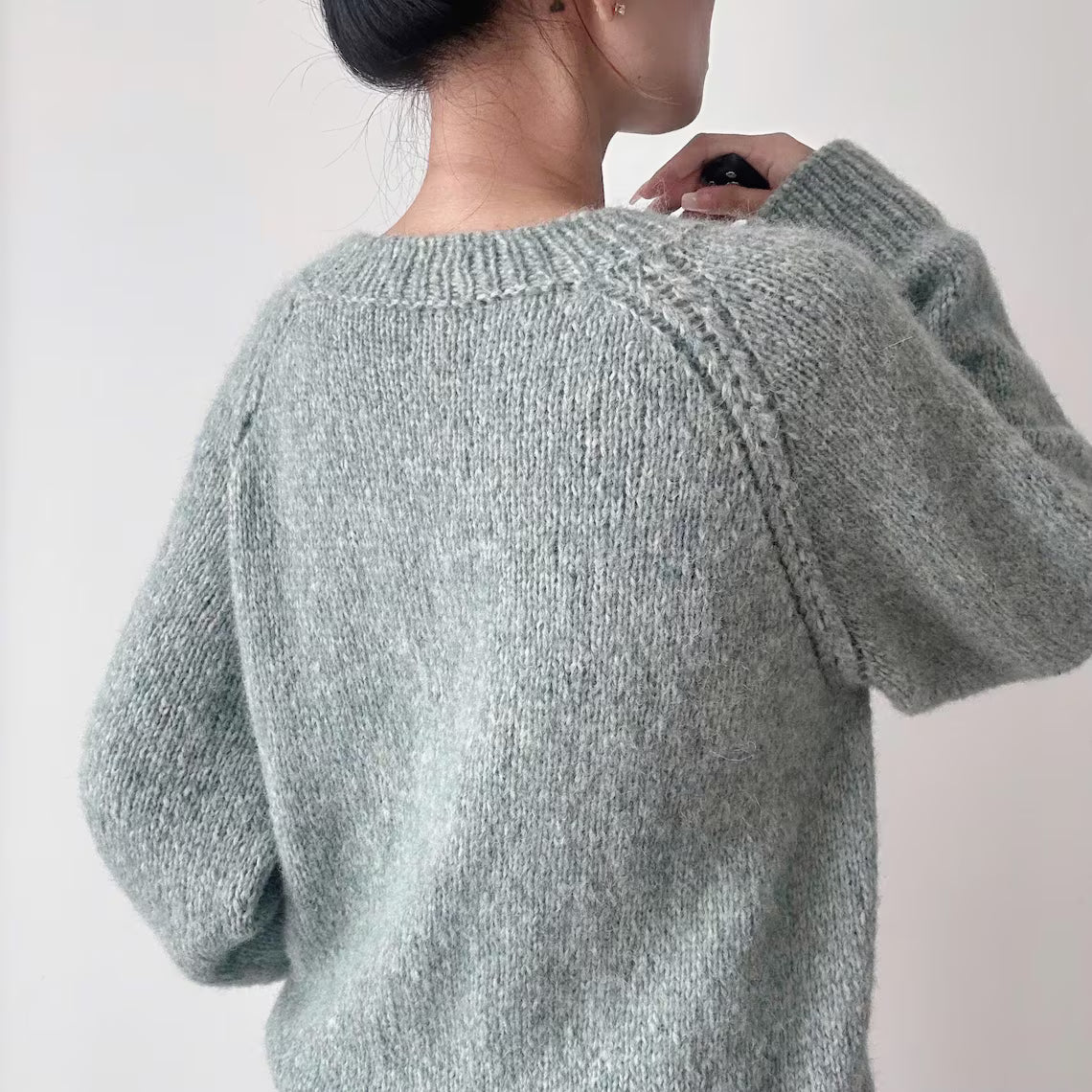 Topdown Sweater Knitting Pattern