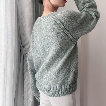 Topdown Sweater Knitting Pattern