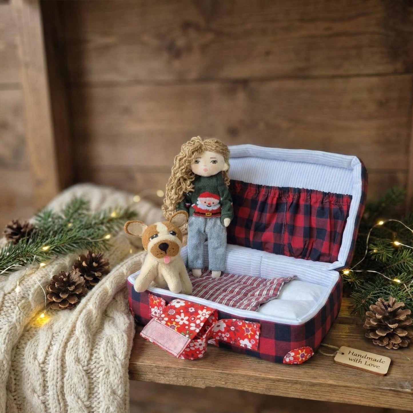 Travel Dollhouse Sewing Pattern PDF