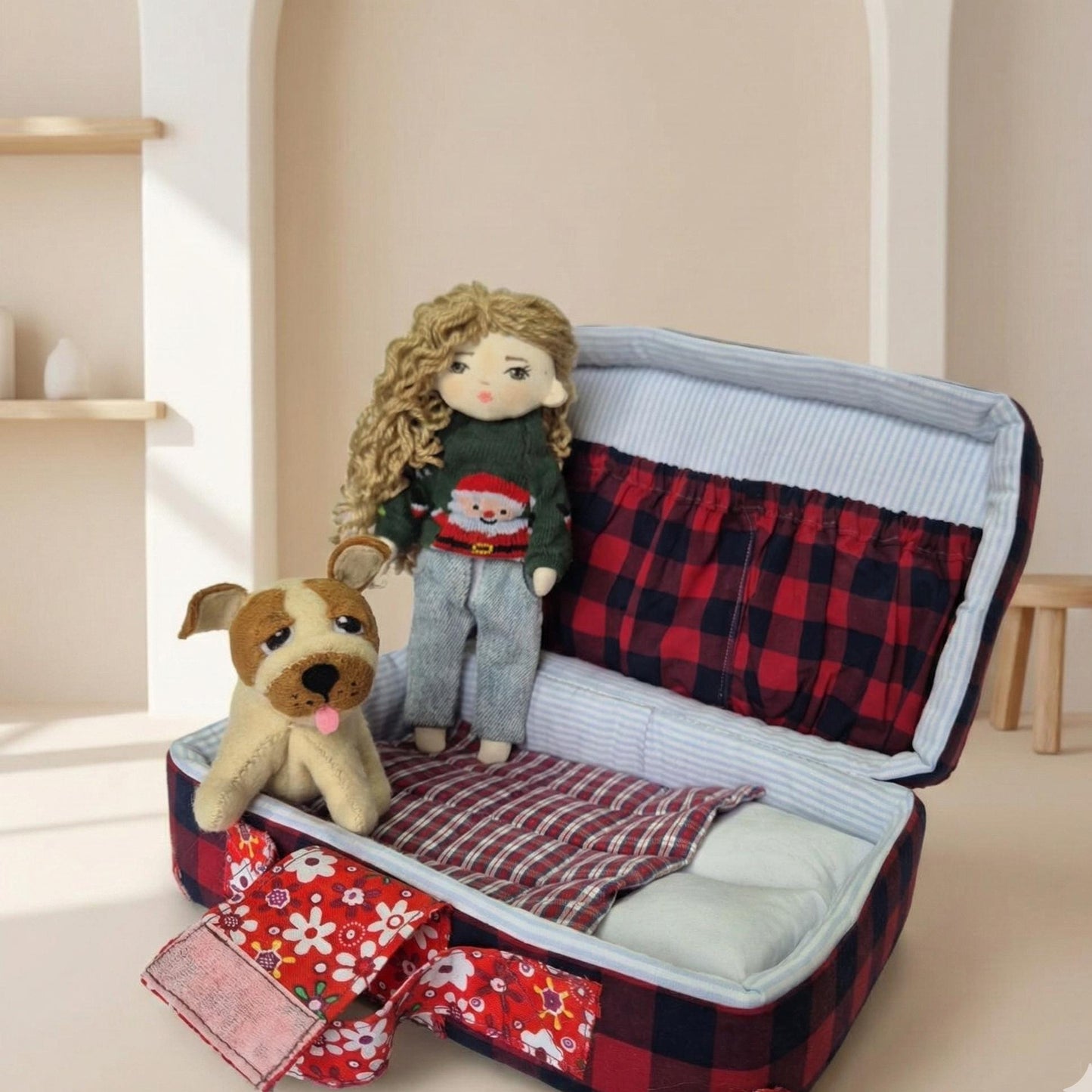 Travel Dollhouse Sewing Pattern PDF
