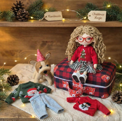 Travel Dollhouse Sewing Pattern PDF