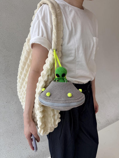 Foldable Mesh Bag Crochet Pattern